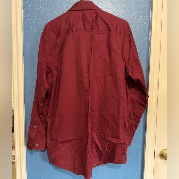 APT. 9 Red Button Down Shirt - Picture 2 of 3